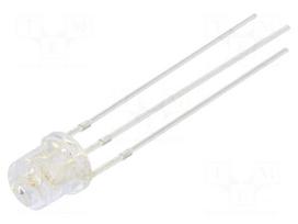 LED | red/blue | 5mm | 140° | Front: flat | 2.1÷2.6/2.9÷3.6VDC | -30÷85°C