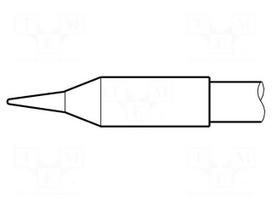 Tip | conical,elongated | 0.6mm | longlife