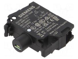 Illuminating unit | 22mm | 3SU1.5 | Illumin: LED | front | white