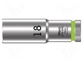 Socket: 6-angles | socket spanner | HEX 18mm | 1/2" | 8790 HMC Deep