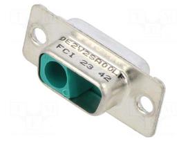 Connector: Special D-Sub | PIN: 2 | socket | female | straight