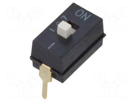 Switch: DIP-SWITCH | Poles number: 1 | ON-OFF | 0.025A/24VDC | Pos: 2