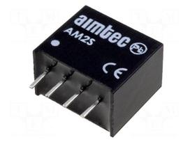 Converter: DC/DC | 2W | Uin: 4.5÷5.5VDC | Uout: 12VDC | Iout: 160mA | SIP4