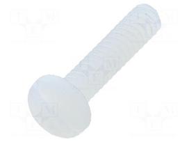 Screw | UNC 4-40 | UNC4-40x12.7 | Head: cheese head | slotted