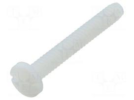Screw | UNC 6-32 | UNC6-32x25.4 | Head: cheese head | slotted