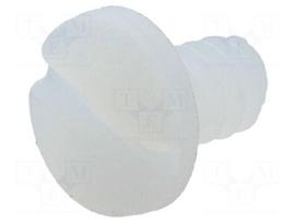 Screw | UNC 6-32 | UNC6-32x4.75 | Head: cheese head | slotted