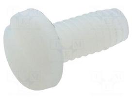 Screw | UNC 8-32 | UNC8-32x9.5 | Head: cheese head | slotted