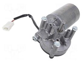 Motor: DC | 24VDC | 25rpm | worm gear | 6Nm | IP53 | Trans: 62: 1 | 2A