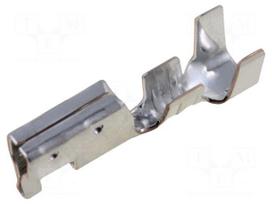 Contact | female | SPOX | tinned | 0.25÷0.75mm2 | bulk | crimped | Ø: 3.2mm