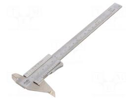 Calliper | L: 150mm | with analog readouts,with button