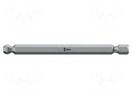 Screwdriver bit | hex key,spherical | HEX 5mm | 1/4"
