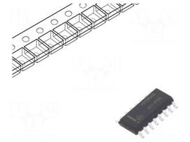 IC: digital | shift register,serial to serial/parallel | Ch: 1 | SMD
