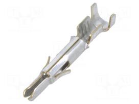 Contact | male | Universal MATE-N-LOK | brass | tinned | 0.5÷2mm2
