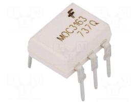 Optotriac | 4.17kV | Uout: 600V | zero voltage crossing driver | DIP6