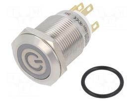 Switch: vandal resistant | Pos: 2 | SPDT | 3A/220VAC | 5A/24VDC | IP65