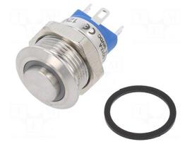Switch: vandal resistant | Pos: 2 | SPST-NO | 2A/36VDC | IP65 | OFF-(ON)