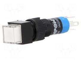 Switch: push-button | Pos: 2 | SPDT | 0.5A/250VAC | 1A/24VDC | ON-ON