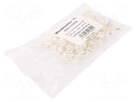 Markers | Marking: 5 | 4÷10mm | PVC | white | -30÷80°C | leaded | CLI C