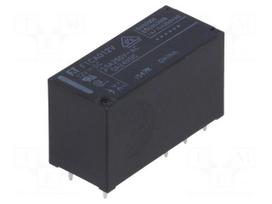 Relay: electromagnetic | DPDT | Ucoil: 12VDC | 5A | 5A/250VAC | 5A/24VDC