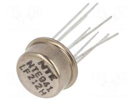 IC: operational amplifier | Ch: 1 | ±18VDC | TO5 | 7.5mV | Ch: single