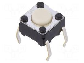 Microswitch TACT | SPST-NO | Pos: 2 | 0.05A/24VDC | THT | none | 980mN