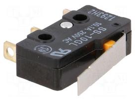 Microswitch SNAP ACTION | 10A/250VAC | with lever | SPDT | ON-(ON)