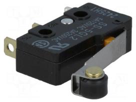 Microswitch SNAP ACTION | 5A/125VAC | with lever (with roller)
