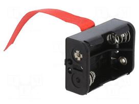 Holder | N | Batt.no: 2 | PCB,THM | for PCB | Features: ejection tape