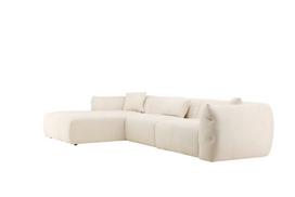 Kampinė sofa Positano, kairinis kampas, smėlio spalvos