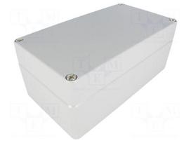 Enclosure: multipurpose | X: 120mm | Y: 220mm | Z: 91mm | ALUEIN-RJ | grey