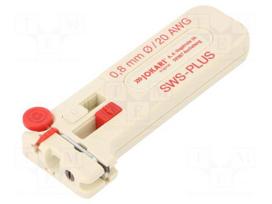 Stripping tool | Øcable: 0.8mm | Wire: round | Tool length: 102mm