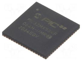 IC: PIC microcontroller | 64kB | 80MHz | 2.3÷3.6VDC | SMD | QFN64 | PIC32