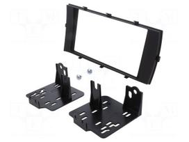 Radio frame | Toyota | 2 DIN | matt black