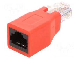Adapter | PIN: 8 | Cat 5e | crossover | RJ45 socket,RJ45 plug