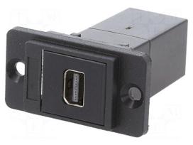 Coupler | mini DisplayPort socket,both sides | DUALSLIM | 29mm