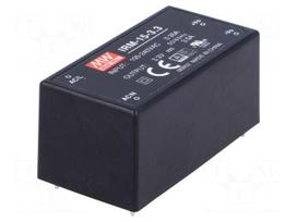 Converter: AC/DC | 11.55W | Uin: 85÷264VAC,120÷370VDC | Uout: 3.3VDC