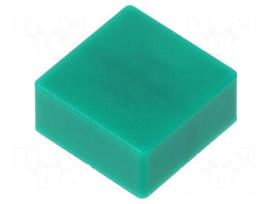 Button | push-in | none | 5.5mm | -25÷70°C | square | green