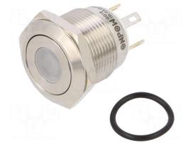 Switch: vandal resistant | Pos: 2 | SPST-NO | 0.5A/220VAC | 2A/36VDC