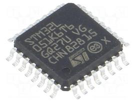 IC: STM32 ARM microcontroller | 32MHz | LQFP32 | 1.65÷3.6VDC