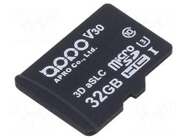 Memory card | 3D aSLC,microSDHC | 32GB | industrial | -25÷85°C