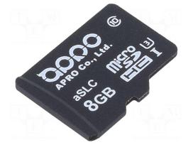 Memory card | aSLC,microSDHC | 8GB | industrial | -25÷85°C | PHANES-F