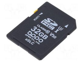 Memory card | 3D aSLC,SDHC | 32GB | industrial | -25÷85°C | PHANES-T