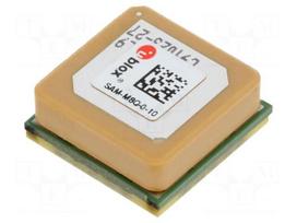 Module: GPS | ±2.5m | NMEA,UBX | -165dBm | 2.7÷3.6VDC | DDC,UART | SMD