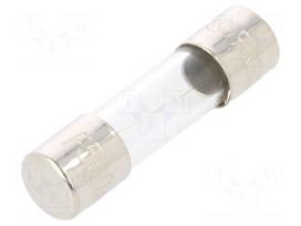 Fuse: fuse | 5x20mm | glass | 500mA | 250VAC | quick blow | brass | bulk