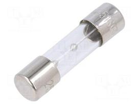 Fuse: fuse | 5x20mm | glass | 7A | 250VAC | time-lag | TSC | brass | bulk