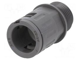 Straight terminal connector | Thread: metric,outside | IP68,IP69