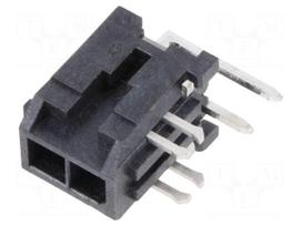 Connector: wire-board | socket | male | PIN: 2 | Micro-Fit 3.0 | 3mm | 2x1
