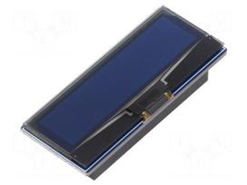 Display: OLED | 2.23" | 128x32 | 55.02x13.1mm | white | PIN: 40 | 3.3VDC
