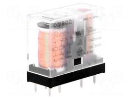 Relay: electromagnetic | SPDT | Ucoil: 24VDC | Icontacts max: 5A | G2RK