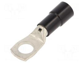 Tip: ring tube | M12 | Ø: 13mm | 35mm2 | crimped | for cable | insulated